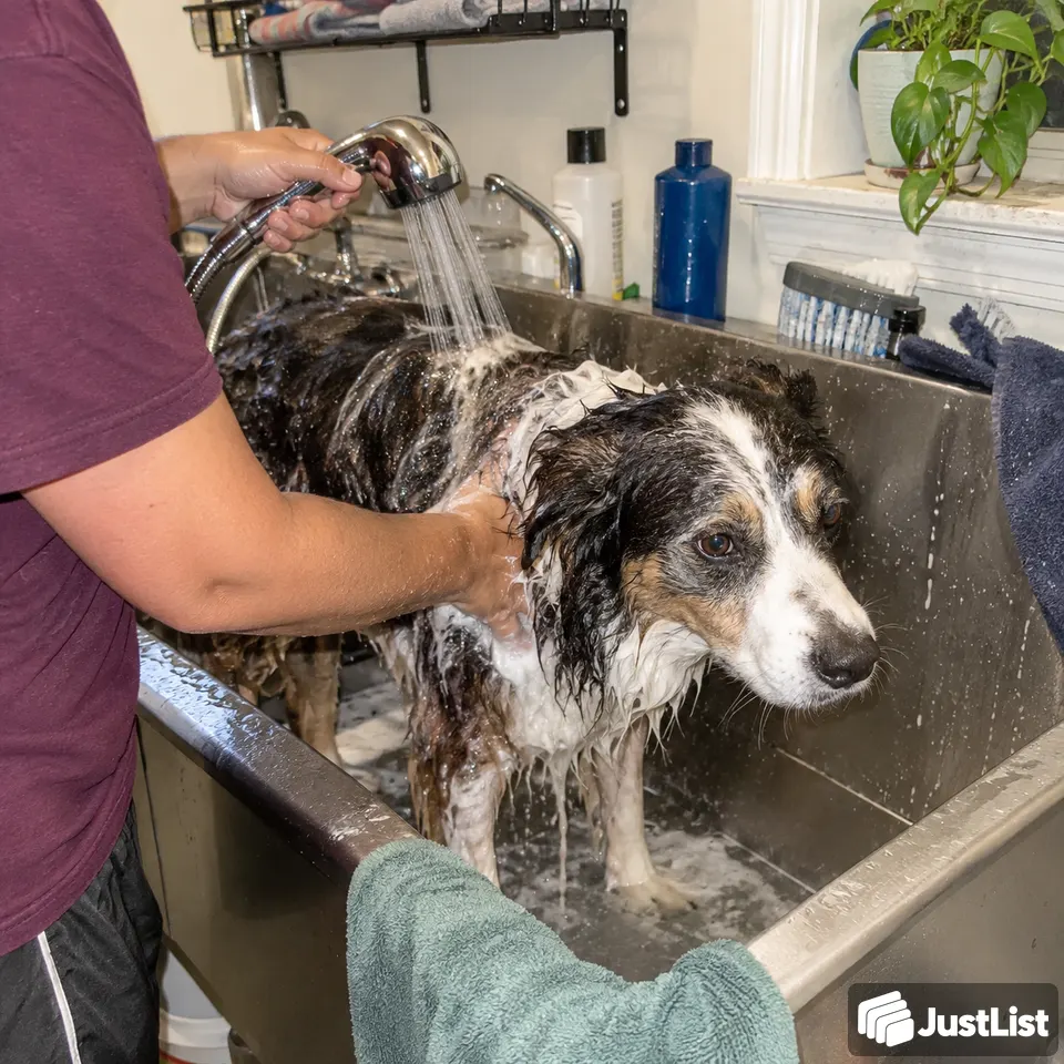 Dog grooming matched to the coat