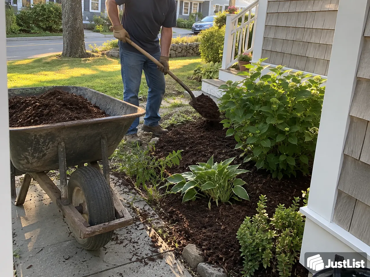 Give the front bed a bit of attention