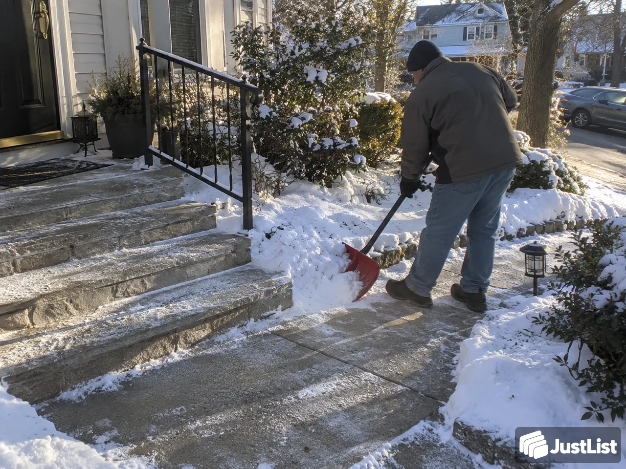 Snow shoveling for smaller properties · Boston