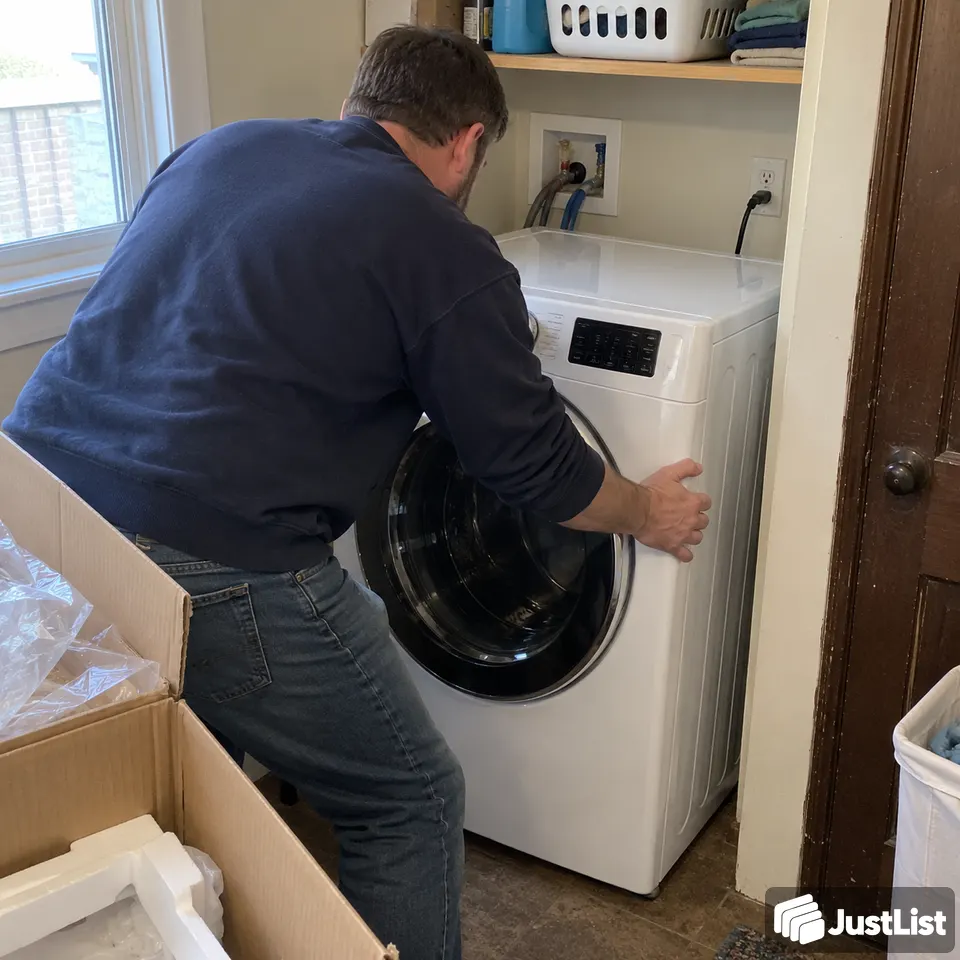 New appliance? Unpack, position and level it