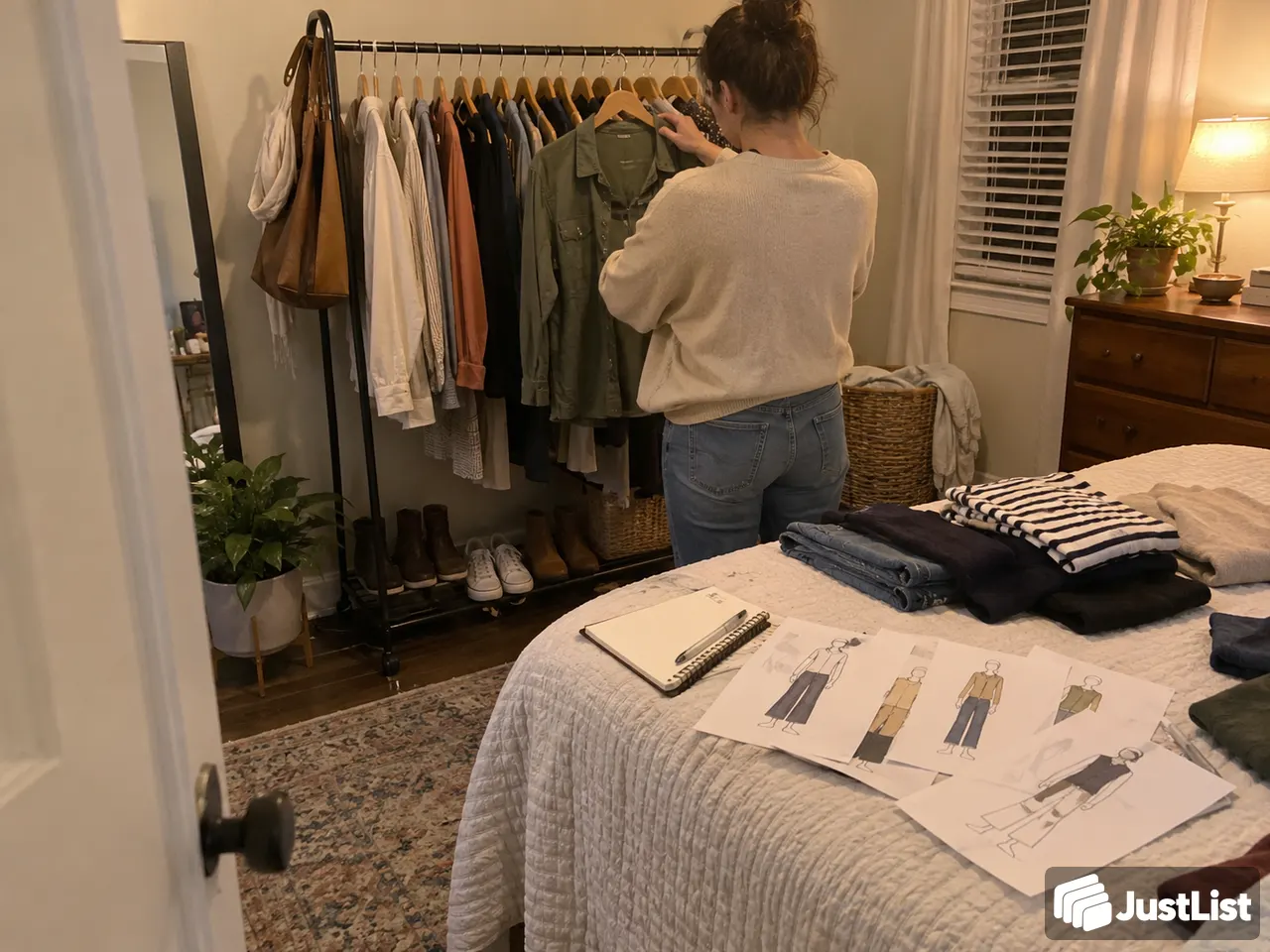 Wardrobe help for work or an event