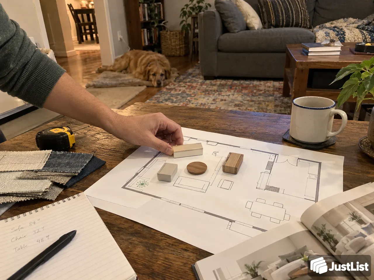 Colors, layout and a realistic shopping list · Denver