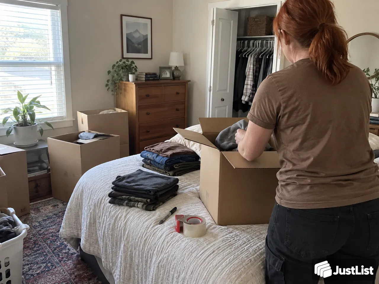Unpacking and getting settled