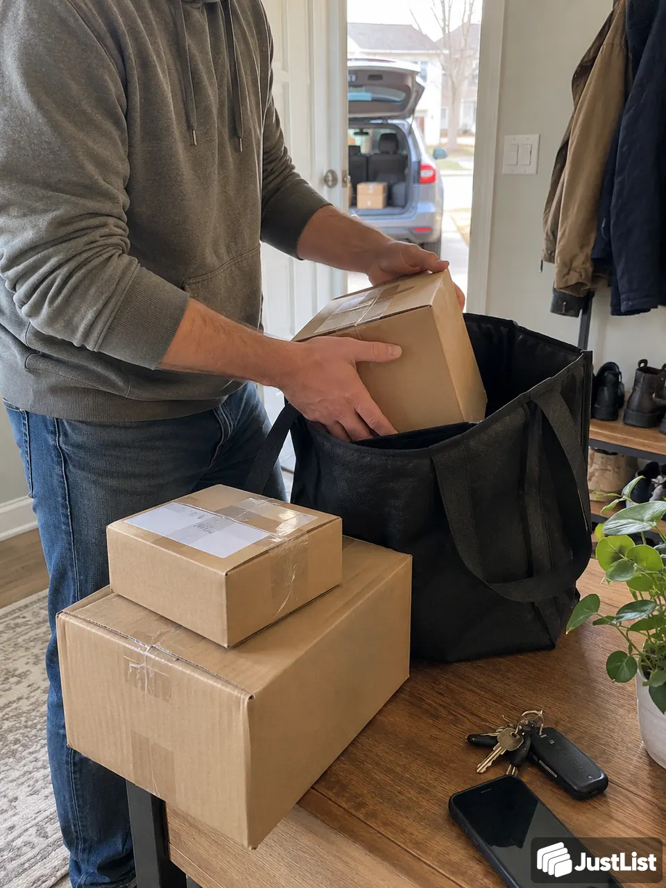 Local courier for ordinary packages