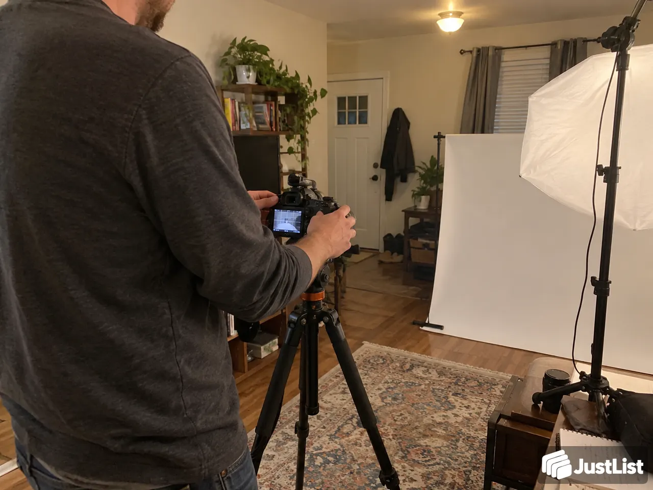 A relaxed portrait session