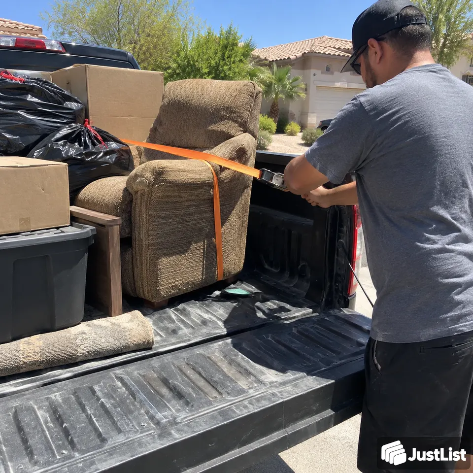 A few unwanted items or a bigger load