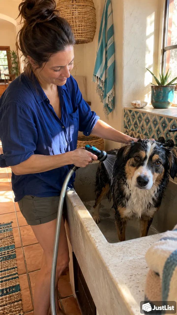 Bathing and basic grooming