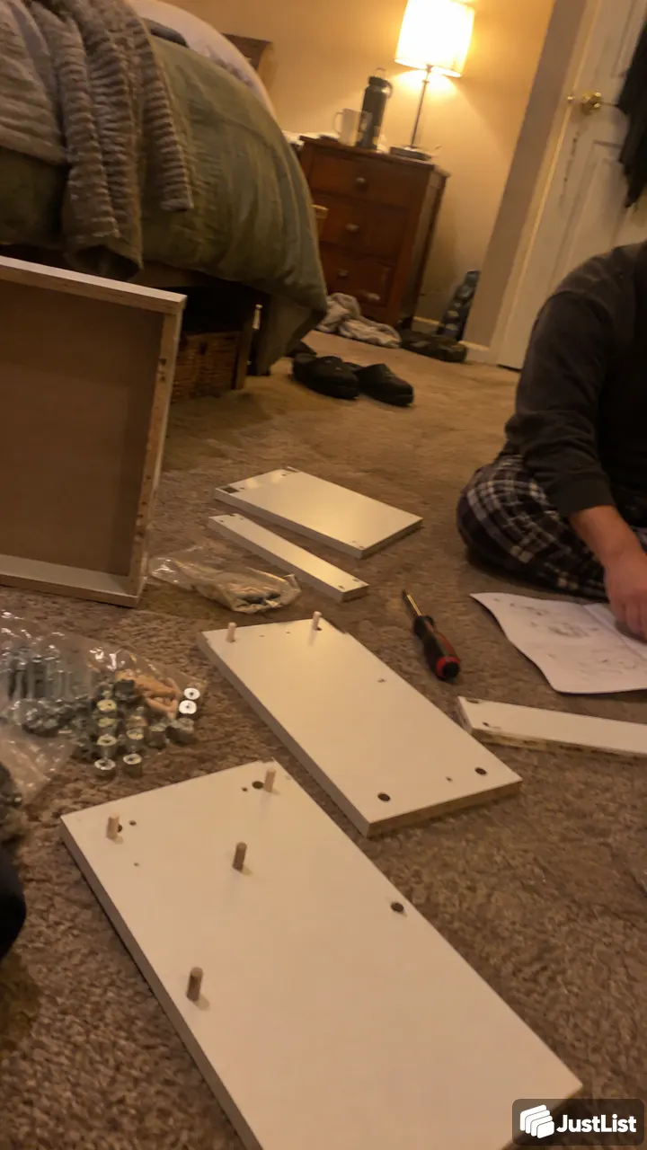 Flat-pack furniture assembled · New York