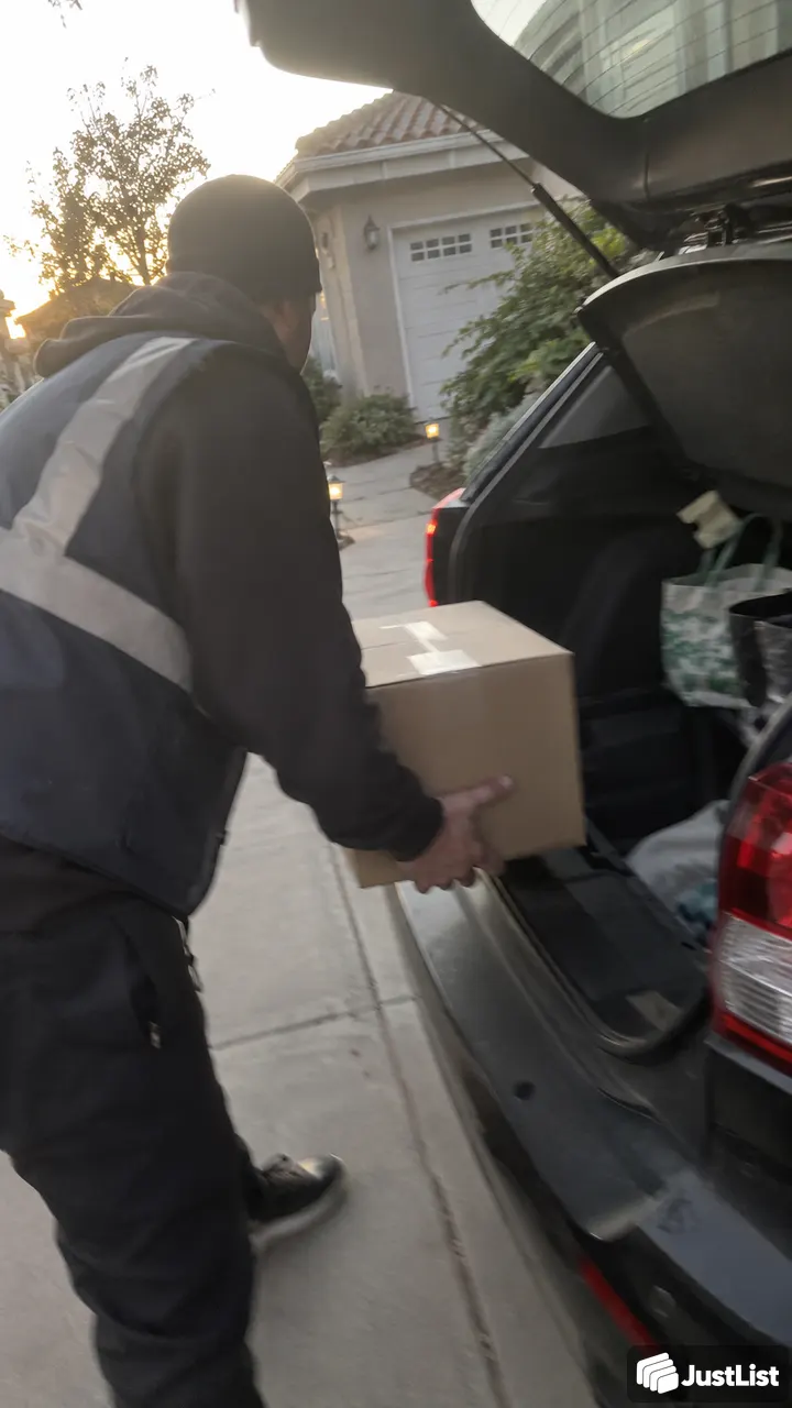 A parcel across town