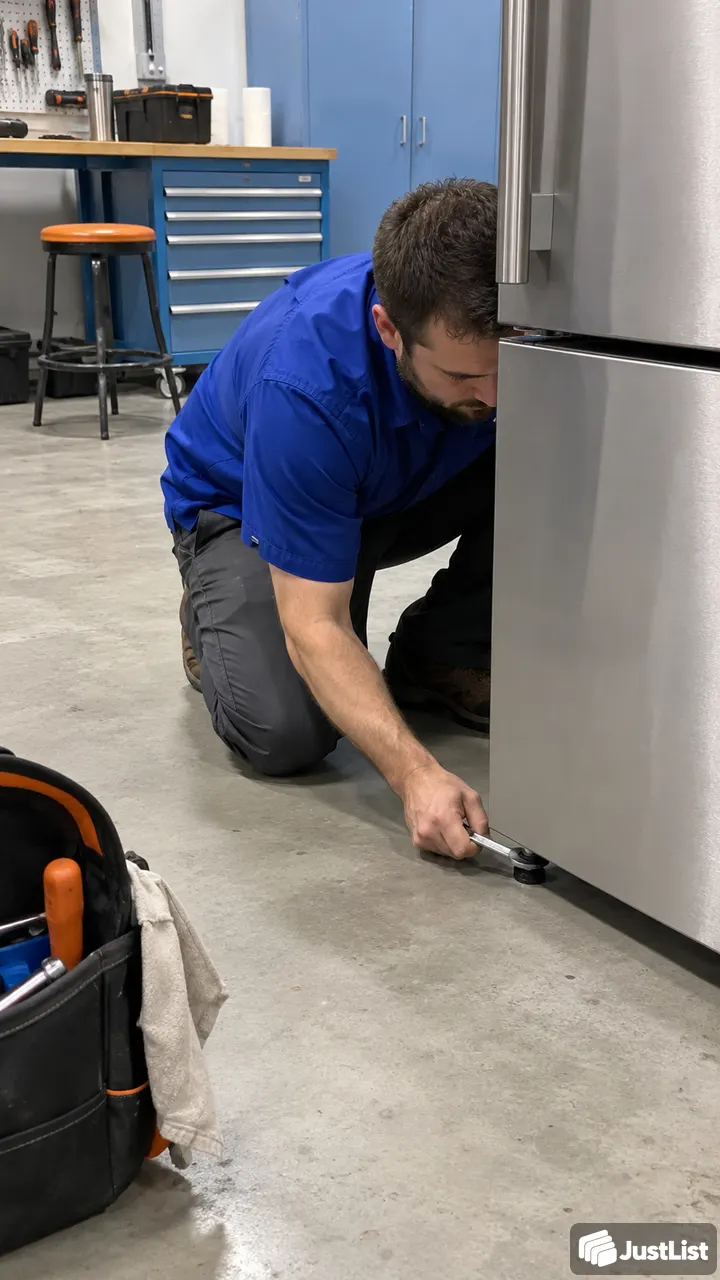 New appliance? Unpack, position and level it