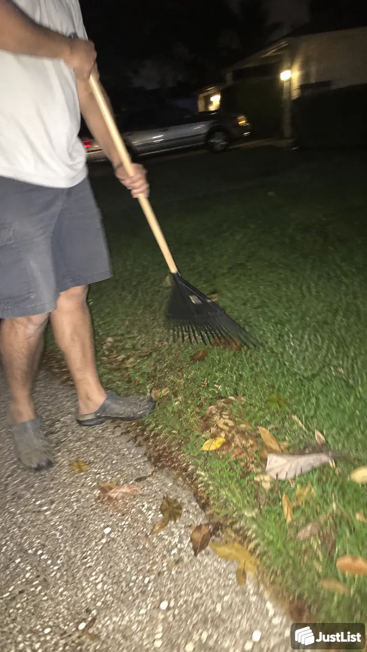 Lawn mowing, edging and a tidy finish